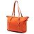 Borsa Prada Orange Saffiano Trimmed Tessuto Arancione - vista 2