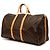 Louis Vuitton Marrone Monogram Keepall Bandouliere 50 - vista 2