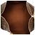 Louis Vuitton Marrone Monogram Keepall Bandouliere 50 - vista 4
