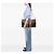 Louis Vuitton Marrone Monogram Keepall Bandouliere 50 - vista 9
