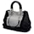 Borsa D Light in denim nero con patch Dior  - vista 2