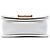 Chanel White Square Calfskin Boy Reverso Flap Bianco Crudo - vista 3