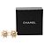 Orecchini Chanel Gold CC placcati oro, perle sintetiche e strass, motivo timone, chiusura a perno D'oro - vista 6