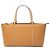 Tote in pelle marrone Burberry Caramello