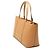 Tote in pelle marrone Burberry Caramello - vista 2