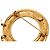 Anello Spilla Chanel Gold CC Placcato Oro con Cinque Charm D'oro - vista 3