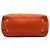 Tote Open Convertible in Vitello Daino arancione Prada - vista 3