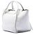 Céline Celine Big Bag in pelle di vitello a grana morbida bianca, piccola Bianco - vista 2