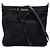 Prada Black Tessuto Canapa Logo Crossbody Nero
