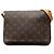 Louis Vuitton Marrone Monogram Musette Tango con Tracolla Corta