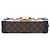 Louis Vuitton Marrone Monogram Petite Malle - vista 3