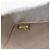Chanel Mini Square Classic Marrone Lambskin Metallizzato con Patta Singola Taupe - vista 6