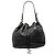 Borsa a secchiello On The Road in pelle di vitello lucida nera Chanel Nero