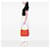 Borsa a Spalla Prada Orange Saffiano Lux Arancione - vista 6
