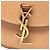 Saint Laurent Brown Small Leather Kaia Crossbody Caramel - view 5