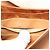 Saint Laurent Brown Small Leather Kaia Crossbody Caramel - view 6