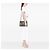 Borsa Satchel Prada Gray Medium Saffiano Lux Galleria Double Zip Marrone - vista 6