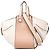 LOEWE Beige Small Bicolor Leder Hammock Satchel
