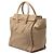 Céline Tote Luggage de piel de becerro granulada marrón Celine Castaño Marrón claro - vista 2