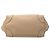 Céline Tote Luggage de piel de becerro granulada marrón Celine Castaño Marrón claro - vista 3