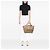 Céline Tote Luggage de piel de becerro granulada marrón Celine Castaño Marrón claro - vista 7