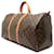 Louis Vuitton Marrone Monogram Keepall 55 - vista 2