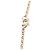 Collana con pendente a cuore Chanel Gold CC placcato oro D'oro - vista 3