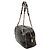 Borsa Chanel Black CC Quilted Lambskin Tweedy Bowler Nero - vista 2