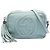 Borsa a tracolla Gucci Soho Disco in pelle blu Blu chiaro