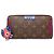 Cartera Zippy Totem Monogram Marrón Louis Vuitton Castaño