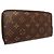 Cartera Zippy Totem Monogram Marrón Louis Vuitton Castaño - vista 2