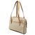 Borsa a tracolla Dior in tela rivestita beige honeycomb - vista 2