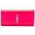 Clutch Cassandre monogramma in pelle di vitello liscia rosa Saint Laurent