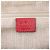 Borsa Gucci Red Dollar Calfskin GG Charm Rosso - vista 5