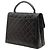 Borsa Chanel Black Quilted Lambskin Kelly Top Handle Bag Nero - vista 2