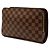 Louis Vuitton Pochette Saint Louis Damier Ebene marrone - vista 2