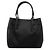 Gucci Black GG Canvas Tote Schwarz