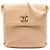 Chanel Beige Small Quilted Calfskin About Pearls Hobo