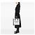 Saint Laurent White Linen Rive Gauche North South Tote Weiß Roh - Ansicht 6