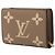 Portafoglio Louis Vuitton Clea Monogram Empreinte Bicolore Beige - vista 2