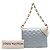 Louis Vuitton Coussin PM in agnello goffrato Monogram argento - vista 7
