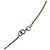 Collana con pendente Chanel Silver CC Brass Strass Argento - vista 4
