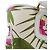 Céline Borsa Boogie in tela bianca con stampa botanica Celine Bianco - vista 16