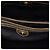 Borsa a tracolla Burberry Gold Medium in pelle metallizzata e House Check D'oro - vista 4