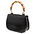 Gucci Schwarzes Kalbsleder Bamboo Night - Ansicht 2