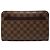 Louis Vuitton Pochette Saint Louis in Damier Ebene marrone