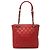 Tote Shopping Petite in Caviar Rosso Chanel