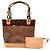 Louis Vuitton Borsa Cabas Monogram Marrone Ambre PM - vista 9
