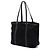 Prada Black Saffiano Trimmed Tessuto Tote Schwarz - Ansicht 2