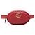 Borsa cintura Gucci Red GG Marmont in pelle di vitello matelassé Rosso